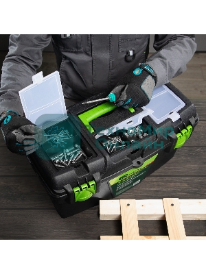 Ящик для инструментов Сибртех 21”, с органайзерами