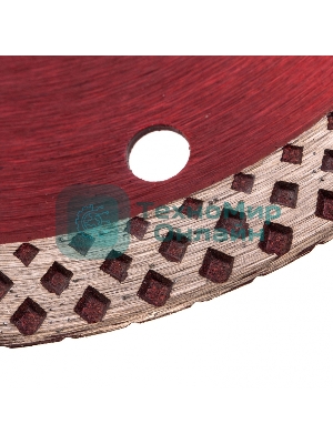 Диск алмазный отрезной Matrix сплошной, 180 х 22,2 мм, сухое/мокрое резание