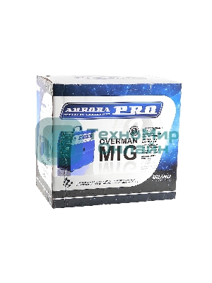 Сварочный полуавтомат AURORA PRO OVERMAN 180 Mosfet 4.7кВА 220В 40-175А 0.6-1мм 15кг