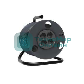 Удлинитель на катушке 4х50 м без заземл. 6А IP20 1.3 кВт Союз 481S-3105