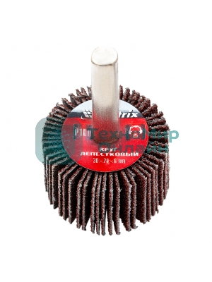 Круг лепестковый Matrix для дрели, 30 х 20 х 6 мм, P 100