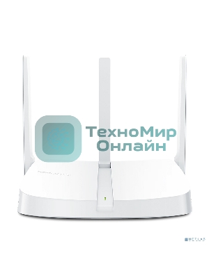 Маршрутизатор Mercusys MW305R Wi-Fi роутер 300 Мбит/с 2,4 ГГц, 1 порт WAN 10/100 Мбит/с + 4 порта LAN 10/100 Мбит/с, 2 фиксированные антенны