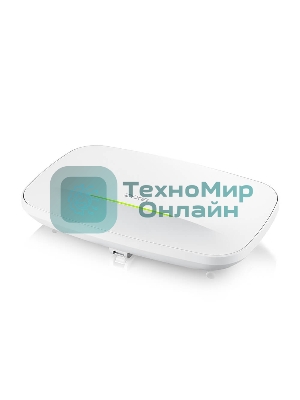 Точка доступа Zyxel NebulaFlex NWA130BE, WiFi 7, 802.11a/b/g/n/ac/ax/be (2,4 и 5 ГГц), MU-MIMO, антенны 2x2, до 688+4320 Мбит/с, 2xLAN 2.5GE, PoE
