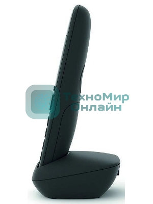 Дополнительная трубка Dect Gigaset AS690HX черный для AS690