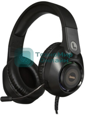 Гарнитура HOCO W108 Sue чёрный, проводная
