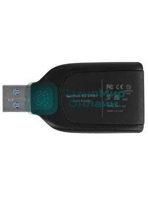 Кард-ридер SanDisk SDDR-C531-GNANN/черный/SD,SDHC,SDXC,microSD,microSDHC/microSDXC/USB 3.2 Gen 1/пластик