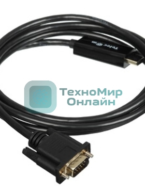 Кабель-переходник Telecom HDMI --> VGA_M/M 1,8м