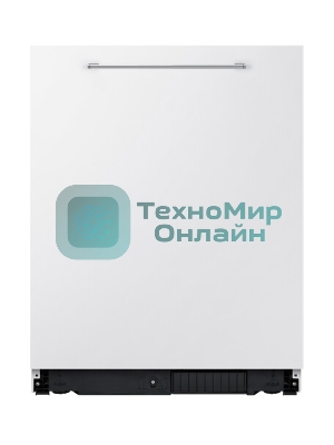 Встраиваемая посудомоечная машина Samsung DW60A6092BB/WT, черный, 59.8 см, 14 компл., 46 дБ, класс A