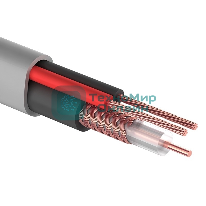 Кабель PROconnect КВК-В-2+2x0,75 мм² (Cu/CCA) (96) белый (бухта 200 м)