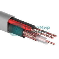 Кабель PROconnect КВК-В-2+2x0,75 мм² (Cu/CCA) (96) белый (бухта 200 м)