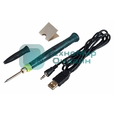 Паяльник Rexant мини 5 В/8 Вт, питание через USB