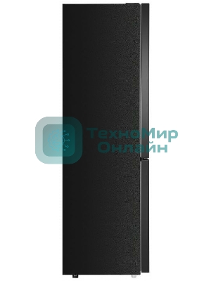 Холодильник Maunfeld MFF185SFSB черный мат. двухкамерный 211/104л морозилка снизу