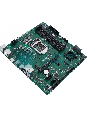 Материнская плата ASUS Pro Q570M-C/CSM, LGA1200, Intel Q570, 4xDDR4, 6xSATA, 2xM.2, 1xPCIe 4.0/3.0 x16, 2xPCIe 3.0 x1, 2xDisplayPort, 1xHDMI, 1x 1Gb LAN, 4xUSB 3.2 Gen 2 (Type-A), 2xUSB 2.0 (Type-A), 3x3.5 мм, 7.1, mATX