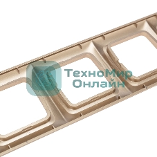 Рамка Kranz 5-я DEA горизонтальная Золотой металлик (1/10/90)