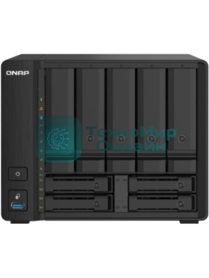 Сетевое хранилище без дисков SMB QNAP TS-932PX-4G 9-Bay NAS, 5 x 3.5