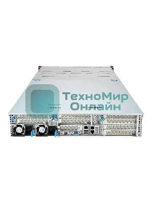 Серверная платформа ASUS RS720-E11-RS12U, 2U, 2 x LGA4677, 32 DIMM DDR5, 12=8 x NVMe/SAS*/SATA + 4 NVMe/SATA hs, 2 x M.2 slot, 2 x 10Gbe (X710) RJ45 port,Up to 8 slots PCIe 5.0, 1 x OCP 3.0, 1+1 1600W