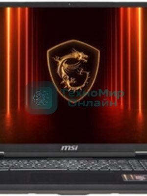 Ноутбук MSI Raider A18 HX A9WJG-216RU черный AMD Ryzen 9 9955HX3D/64Gb/SSD 2Tb/RTX 5090 24Gb/18