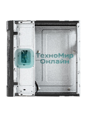 Компьютерный корпус Desktop ExeGate EX294018RUS FL-102 (mini-ITX, без БП, 2*USB+1*USB 3.0, аудио, черный)