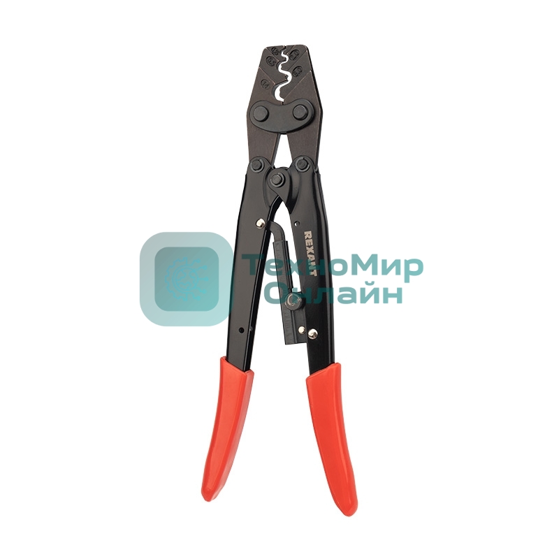 Кримпер Rexant HT-6010 для обжима неизолированных наконечников и гильз 1.5-16.0 мм²