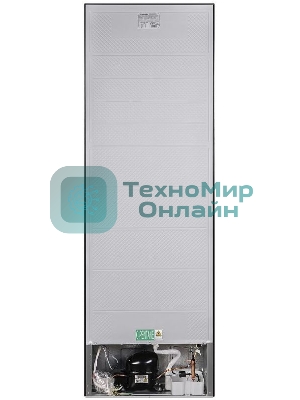 Холодильник Maunfeld MFF185SFSB черный мат. двухкамерный 211/104л морозилка снизу