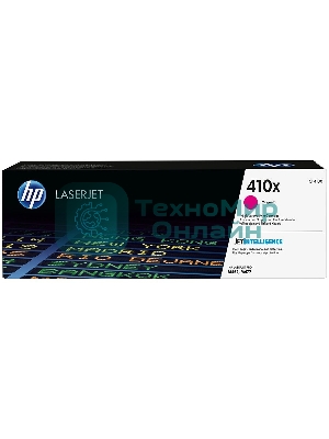 Тонер Картридж HP 410X CF413X пурпурный для HP LJ Pro M452/M477 (5000 стр.)