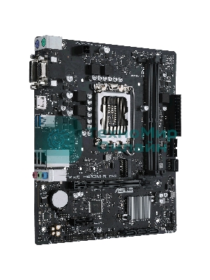 Материнская плата ASUS PRIME H610M-R D4-SI, LGA 1700, Intel H610, 2xDDR4, 4xSATA, 1xM.2 PCIe 3.0 x4, 1xPCIe 4.0 x16, 1xPCIe x1, 1xHDMI, 1xDVI, 1xVGA, 2xUSB-A 2.0, 2xUSB-A 3.2 Gen 1, 1x 1Gb LAN, 3x3.5 мм, 7.1, mATX