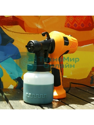 Краскопульт электрический Deko DKSG500 500Вт бак:800мл 650мл/мин