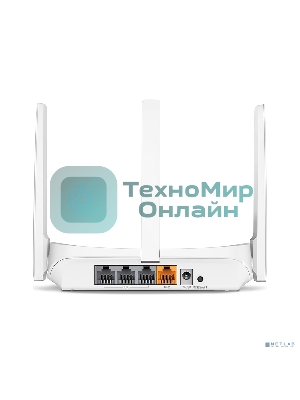 Маршрутизатор Mercusys MW305R Wi-Fi роутер 300 Мбит/с 2,4 ГГц, 1 порт WAN 10/100 Мбит/с + 4 порта LAN 10/100 Мбит/с, 2 фиксированные антенны