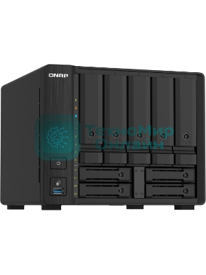 Сетевое хранилище без дисков SMB QNAP TS-932PX-4G 9-Bay NAS, 5 x 3.5