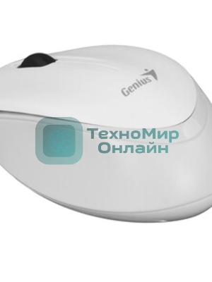 Мышь беспроводная Genius NX-7009 белый/серый, 1200 dpi, радиоканал, USB, кнопки - 3