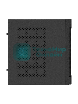 Компьютерный корпус Desktop ExeGate EX294018RUS FL-102 (mini-ITX, без БП, 2*USB+1*USB 3.0, аудио, черный)