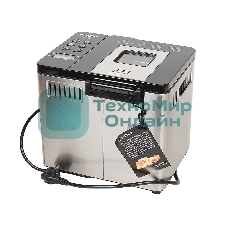 Хлебопечка Endever Skyline MB-54, стальной, мощность 750Вт, LED дисплей,19 автопрограмм