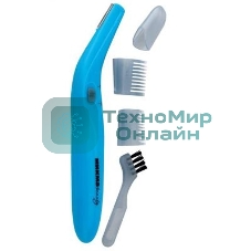 Триммер женский для области бикини Микма ИП 2101, тип батареек ААА, 2 гребневые насадки (уп-ка 50шт)