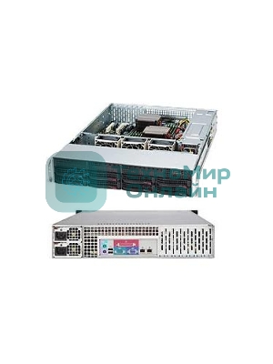 Корпус SuperMicro CSE-825TQC-R802LPB 2U SC825TQC 8 x 3.5