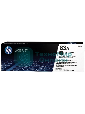 Тонер Картридж HP 83A CF283A черный для HP LJ Pro M125nw/M127fw (1500стр.)