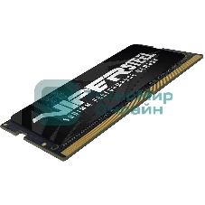 Оперативная память Patriot Viper Steel, DDR4, 8GB (1x8GB), 3200MHz, CL22, с радиатором, черный, SO-DIMM