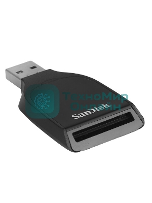Кард-ридер SanDisk SDDR-C531-GNANN/черный/SD,SDHC,SDXC,microSD,microSDHC/microSDXC/USB 3.2 Gen 1/пластик