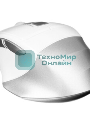 Мышь беспроводная A4Tech Fstyler FG35 серебристый/белый, 2000 dpi, радиоканал, USB, кнопки - 6