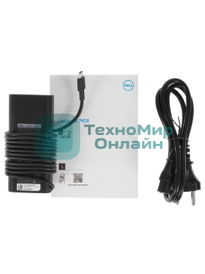 Клавиатура для ноутбука Dell Latitude E7420 черная с подсветкой без указателя