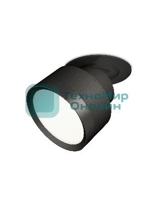 Светильник Ambrella Light XM8102500 SBK/PBK черный песок/черный полированный GX53 (A2242, A2106, C8102, N8113)