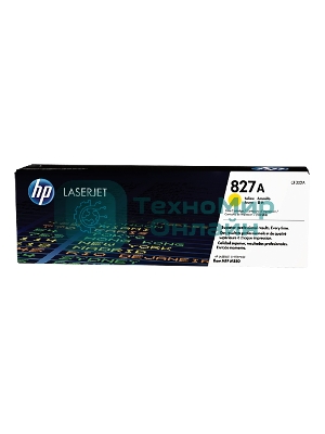Тонер Картридж HP 827A CF302A желтый для HP CLJ Ent M880