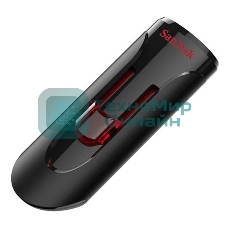 Флешка USB Sandisk CZ600 Cruzer Glide (SDCZ600-032G-G35), 32Gb, USB 3.0, R/W 100/20, черный