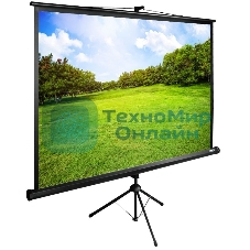 Экран Cactus 150x200 см TriExpert CS-PSTE-200х150-BK 4:3 напольный рулонный