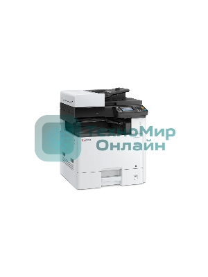 МФУ лазерное Kyocera Ecosys M8124cidn (1102P43NL0), A3, цветной, печ. до 24 стр/мин. (А4) до 12 стр/мин. (А3), скан. до 50 стр/мин., 1200 x 1200 dpi (печать) 600x600dpi (скан.), USB, RJ-45, NFC, Air Print, Mopria