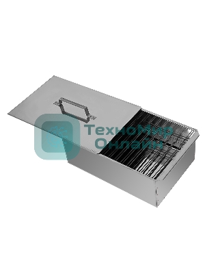 Коптильня Palisad Camping двухъярусная 420x270x175 мм, нерж. сталь, 0,8 мм, с поддоном