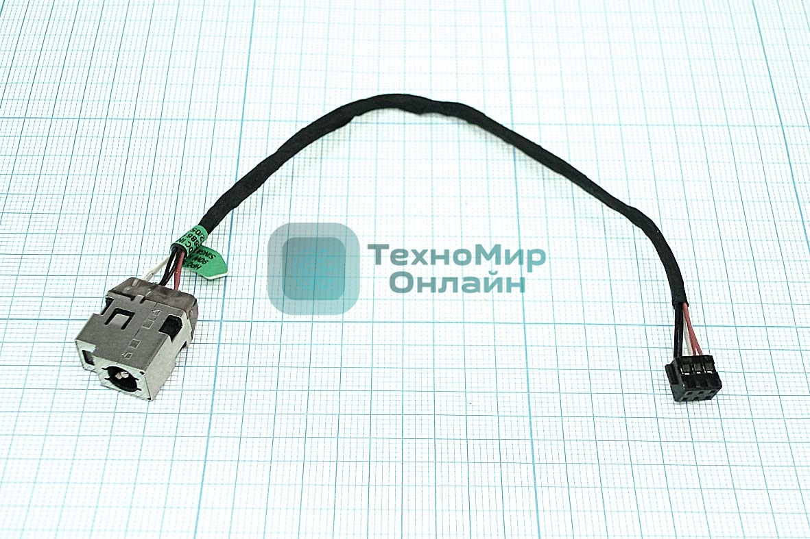 Разъем для ноутбука HP Envy 4-1000 6-1000 с кабелем