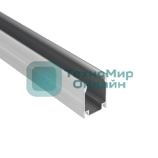 Профиль алюминиевый анодированный для гибкого неона Neon-night 15х26мм, 2м