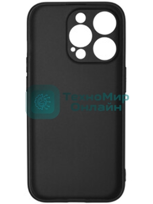 Чехол (клип-кейс) BoraSCO для Apple iPhone 15 Pro черный