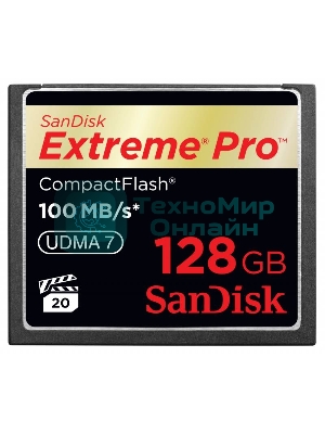 Флеш карта CF 128Gb Sandisk SDCFXPS-128G-X46 Extreme Pro