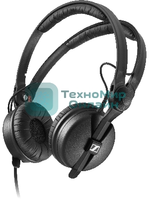 Проводные наушники Sennheiser HD 25 PLUS черный, накладные, Jack 3.5 мм